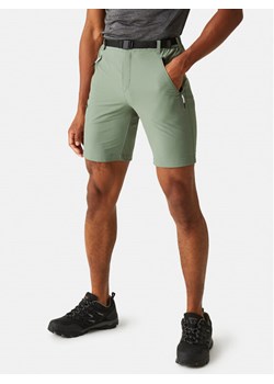 Regatta Szorty sportowe Xert III RMJ233 Zielony Regular Fit ze sklepu MODIVO w kategorii Spodenki męskie - zdjęcie 182708263