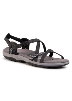 Skechers Sandały Reggae Slim 40955/BLK Czarny ze sklepu MODIVO w kategorii Sandały damskie - zdjęcie 182708273