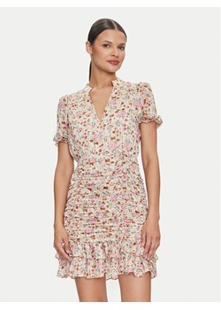 Guess Sukienka codzienna W4YK41 WGBL2 Różowy Regular Fit ze sklepu MODIVO w kategorii Sukienki - zdjęcie 182708274