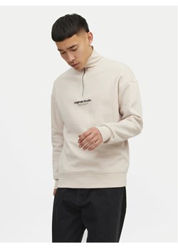 Jack&Jones Bluza Vesterbro 12241777 Beżowy Relaxed Fit ze sklepu MODIVO w kategorii Bluzy męskie - zdjęcie 182708284