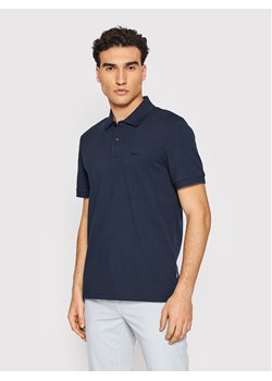 Boss Polo Pallas 50468362 Granatowy Regular Fit ze sklepu MODIVO w kategorii T-shirty męskie - zdjęcie 182708322