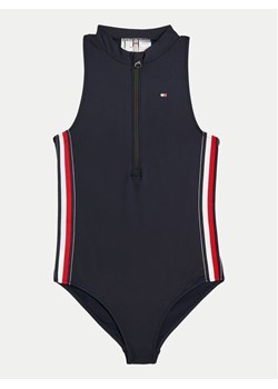 Tommy Hilfiger Strój kąpielowy UG0UG00728 Granatowy ze sklepu MODIVO w kategorii Stroje kąpielowe - zdjęcie 182708354