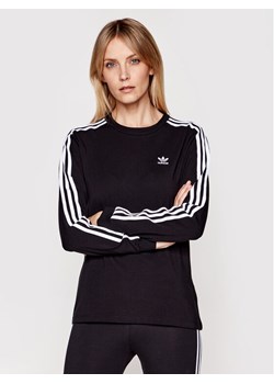 adidas Bluzka adicolor Classics GN2911 Czarny Standard Fit ze sklepu MODIVO w kategorii Bluzy damskie - zdjęcie 182708423