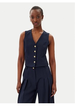 Maryley Kamizelka 25EB128/43BL Granatowy Regular Fit ze sklepu MODIVO w kategorii Kamizelki damskie - zdjęcie 182708472