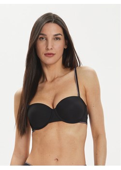 Tommy Hilfiger Biustonosz bardotka UW0UW04230 Czarny ze sklepu MODIVO w kategorii Biustonosze - zdjęcie 182708504