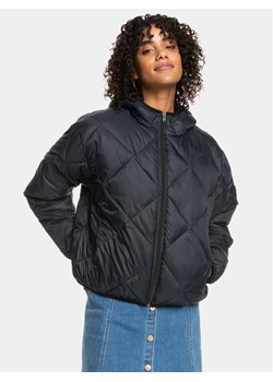 Roxy Kurtka przejściowa Wind Swept Hood Jckt ERJJK03571 Szary Regular Fit ze sklepu MODIVO w kategorii Kurtki damskie - zdjęcie 182708524