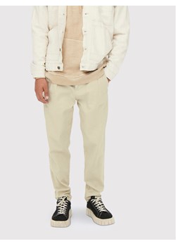 Only & Sons Spodnie materiałowe Leo 22013002 Beżowy Regular Fit ze sklepu MODIVO w kategorii Spodnie męskie - zdjęcie 182708693