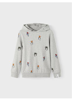 NAME IT Bluza 13205752 Szary Regular Fit ze sklepu MODIVO w kategorii Bluzy chłopięce - zdjęcie 182708732