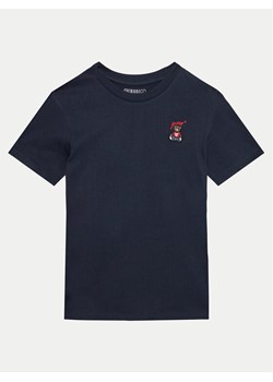 Guess Bluzka L4BI38 I3Z13 Niebieski Regular Fit ze sklepu MODIVO w kategorii T-shirty chłopięce - zdjęcie 182708753