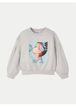 Mayoral Bluza 3401 Szary Regular Fit ze sklepu MODIVO w kategorii Bluzy dziewczęce - zdjęcie 182708833