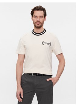 Tommy Hilfiger T-Shirt Laurel MW0MW33681 Beżowy Regular Fit ze sklepu MODIVO w kategorii T-shirty męskie - zdjęcie 182708862