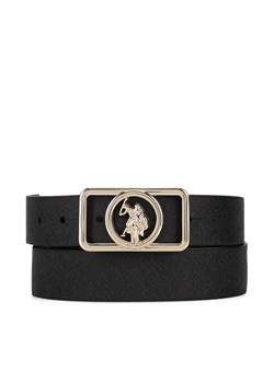 U.S. Polo Assn. Pasek Damski AIUXT2472WVP Czarny ze sklepu MODIVO w kategorii Paski damskie - zdjęcie 182708961