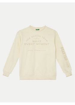 United Colors Of Benetton Bluza 3J73C10L7 Beżowy Regular Fit ze sklepu MODIVO w kategorii Bluzy chłopięce - zdjęcie 182708983