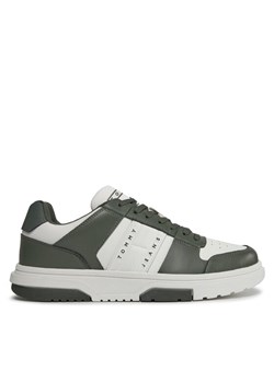 Tommy Jeans Sneakersy Tjm Leather Cupsole 2.0 EM0EM01283 Biały ze sklepu MODIVO w kategorii Buty sportowe męskie - zdjęcie 182709191