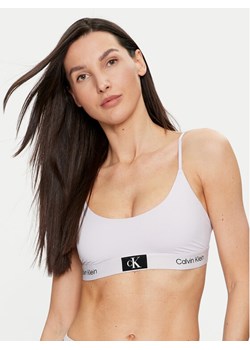Calvin Klein Underwear Biustonosz top 000QF7245E Fioletowy ze sklepu MODIVO w kategorii Biustonosze - zdjęcie 182709290