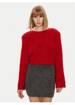 Gestuz Sweter Safi 10908339 Czerwony Loose Fit ze sklepu MODIVO w kategorii Swetry damskie - zdjęcie 182709330