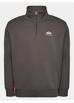 Alpha Industries Bluza 108308 Szary Regular Fit ze sklepu MODIVO w kategorii Bluzy męskie - zdjęcie 182709381