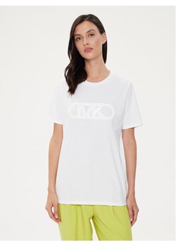 MICHAEL Michael Kors T-Shirt MS451EA97J Biały Regular Fit ze sklepu MODIVO w kategorii Bluzki damskie - zdjęcie 182709560
