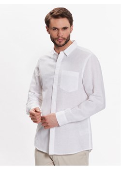 Calvin Klein Koszula K10K108664 Biały Regular Fit ze sklepu MODIVO w kategorii Koszule męskie - zdjęcie 182709564