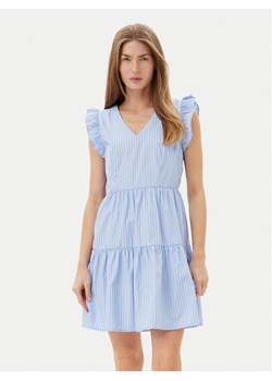 Vero Moda Sukienka codzienna 10325250 Niebieski Regular Fit ze sklepu MODIVO w kategorii Sukienki - zdjęcie 182709590