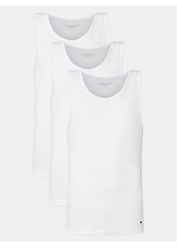 Tommy Hilfiger Komplet 3 tank topów UM0UM03179 Biały Slim Fit ze sklepu MODIVO w kategorii T-shirty męskie - zdjęcie 182709694