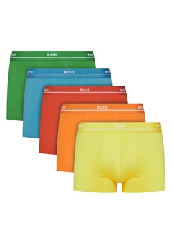 BOSS Komplet 5 par bokserek Trunk 5P Essential_P 50489616 Kolorowy ze sklepu MODIVO w kategorii Majtki męskie - zdjęcie 182709784
