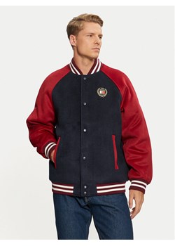 Tommy Jeans Kurtka bomber DM0DM19631 Granatowy Regular Fit ze sklepu MODIVO w kategorii Kurtki męskie - zdjęcie 182709890