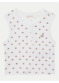 Guess Top J5GP01 KCSQ4 Biały Regular Fit ze sklepu MODIVO w kategorii Bluzki dziewczęce - zdjęcie 182709902