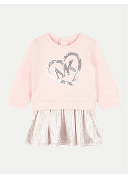 MICHAEL KORS KIDS Sukienka codzienna R30132 Różowy Regular Fit ze sklepu MODIVO w kategorii Sukienki niemowlęce - zdjęcie 182709920