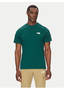 The North Face T-Shirt NF0A87NG6GI1 Zielony Regular Fit ze sklepu MODIVO w kategorii T-shirty męskie - zdjęcie 182710003