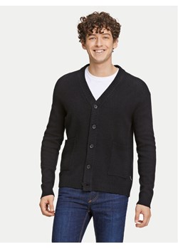 Lindbergh Kardigan 30-800223 Czarny Comfort Fit ze sklepu MODIVO w kategorii Swetry męskie - zdjęcie 182710073