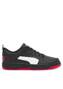 Puma Sneakersy REBOUND LAYUP LO SL JR 37049013 Czarny ze sklepu MODIVO w kategorii Buty sportowe dziecięce - zdjęcie 182710160