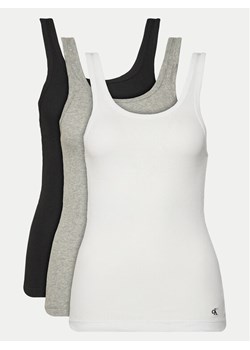 Calvin Klein Underwear Komplet 3 topów LV00QS7493 Kolorowy Regular Fit ze sklepu MODIVO w kategorii Bluzki damskie - zdjęcie 182710241