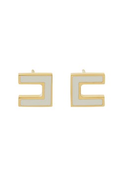 Elisabetta Franchi Kolczyki OR-47K-51E2-V120 Biały - id: 8053686302670 - marki Elisabetta Franchi - 182710341 Elisabetta Franchi Kolczyki OR-47K-51E2-V120 Biały ze sklepu MODIVO w kategorii Kolczyki - zdjęcie 182710341