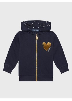 Blue Seven Bluza 957067 Granatowy Regular Fit ze sklepu MODIVO w kategorii Bluzy dziewczęce - zdjęcie 182710353