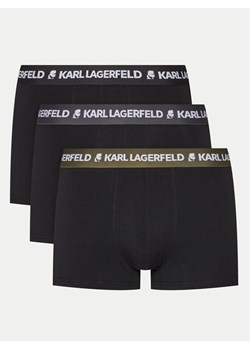 KARL LAGERFELD Komplet 3 par bokserek 240M2108 Czarny ze sklepu MODIVO w kategorii Majtki męskie - zdjęcie 182710423