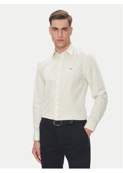Tommy Hilfiger Koszula MW0MW38559 Beżowy Slim Fit ze sklepu MODIVO w kategorii Koszule męskie - zdjęcie 182710471