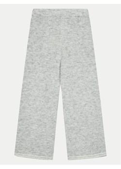 United Colors Of Benetton Spodnie dzianinowe 1EWBCF009 Szary Regular Fit ze sklepu MODIVO w kategorii Spodnie dziewczęce - zdjęcie 182710521