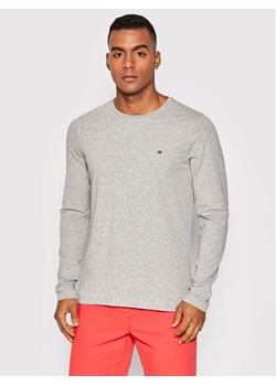 Tommy Hilfiger Longsleeve MW0MW10804 Szary Slim Fit ze sklepu MODIVO w kategorii T-shirty męskie - zdjęcie 182710534
