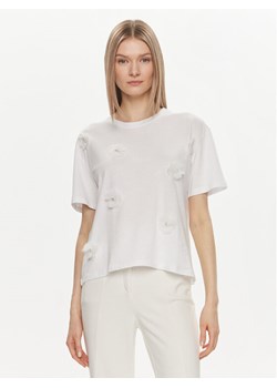 Kontatto T-Shirt SH516 Biały Regular Fit ze sklepu MODIVO w kategorii Bluzki damskie - zdjęcie 182710542