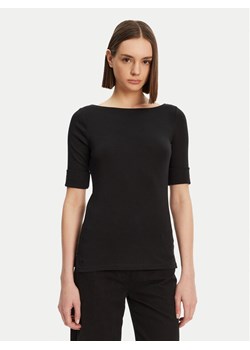 Lauren Ralph Lauren Bluzka Brs-Knits 200654963 Czarny Regular Fit ze sklepu MODIVO w kategorii Bluzki damskie - zdjęcie 182710551