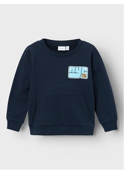 NAME IT Bluza 13220395 Granatowy Regular Fit ze sklepu MODIVO w kategorii Bluzy chłopięce - zdjęcie 182710572