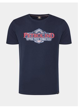 Petrol Industries T-Shirt M-1040-TSR602 Granatowy Regular Fit ze sklepu MODIVO w kategorii T-shirty męskie - zdjęcie 182710590