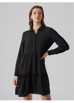 Vero Moda Sukienka codzienna Inge 10293730 Czarny Regular Fit ze sklepu MODIVO w kategorii Sukienki - zdjęcie 182710630