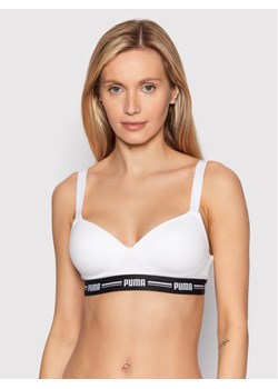 Puma Biustonosz top Everyday 907863 Biały ze sklepu MODIVO w kategorii Biustonosze - zdjęcie 182710753