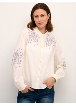 Cream Koszula Crvellan 10611734 Biały Regular Fit ze sklepu MODIVO w kategorii Koszule damskie - zdjęcie 182710824