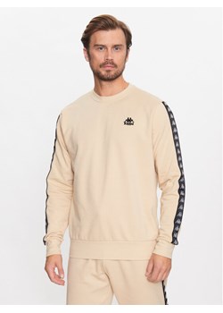 Kappa Bluza 313005 Brązowy Regular Fit ze sklepu MODIVO w kategorii Bluzy męskie - zdjęcie 182710843