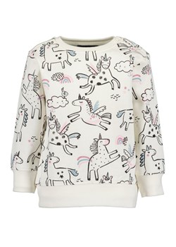 Blue Seven Bluza 957070 X Biały Regular Fit ze sklepu MODIVO w kategorii Bluzy dziewczęce - zdjęcie 182710862