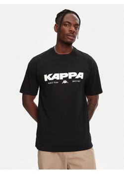 Kappa T-Shirt Nhisso 351S5MW Czarny Regular Fit ze sklepu MODIVO w kategorii T-shirty męskie - zdjęcie 182710894