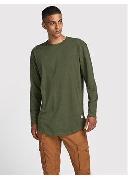 Jack&Jones Longsleeve Noa 12190128 Zielony Loose Fit ze sklepu MODIVO w kategorii T-shirty męskie - zdjęcie 182710941